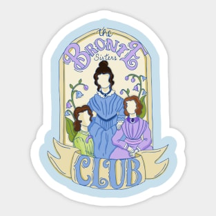 The Brontë Sister Club Sticker